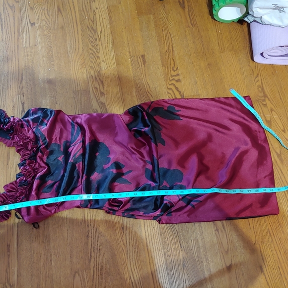 NWT Le Chateau Floral Print Cocktail Dress - Picture 7 of 9